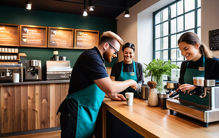 사회복지 스타트업 - **Prompt:** A visually striking and modern image showcasing the intersection of AI, big data, and so...