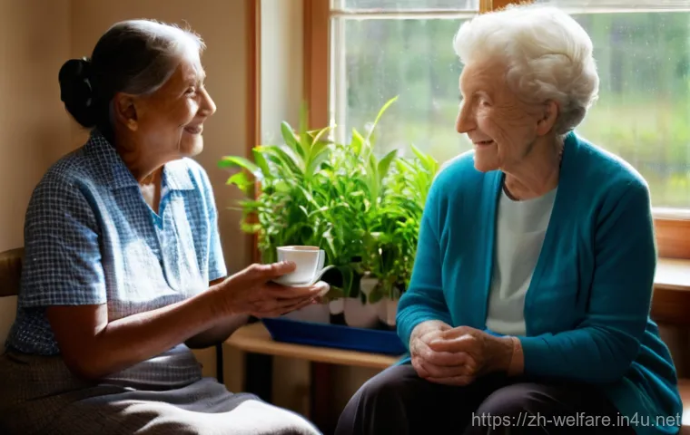 사회복지사 1급 시험 - **Prompt 1: The Warmth of Support and Connection**
    "A heartwarming scene depicting a kind-faced ...