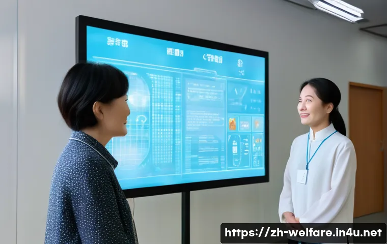 사회복지 윤리 교육 - **Prompt**: "A compassionate Chinese female social worker, in her early 30s, stands beside an elderl...