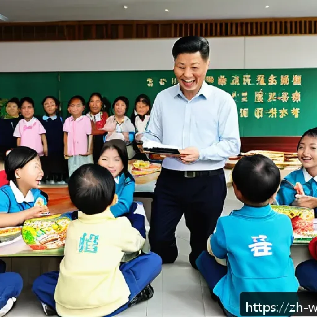 아동복지론 - A warm and vibrant scene of a community center hosting a free educational and nutritional support ev...